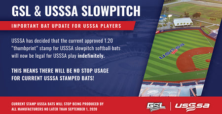 GSL & USSSA SLOWPITCH BAT UPDATES