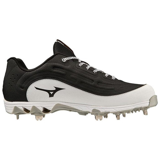 Mizuno 9-Spike Ambition 3 Low Metal Baseball Cleat: 320682 Footwear Mizuno 7 Black 