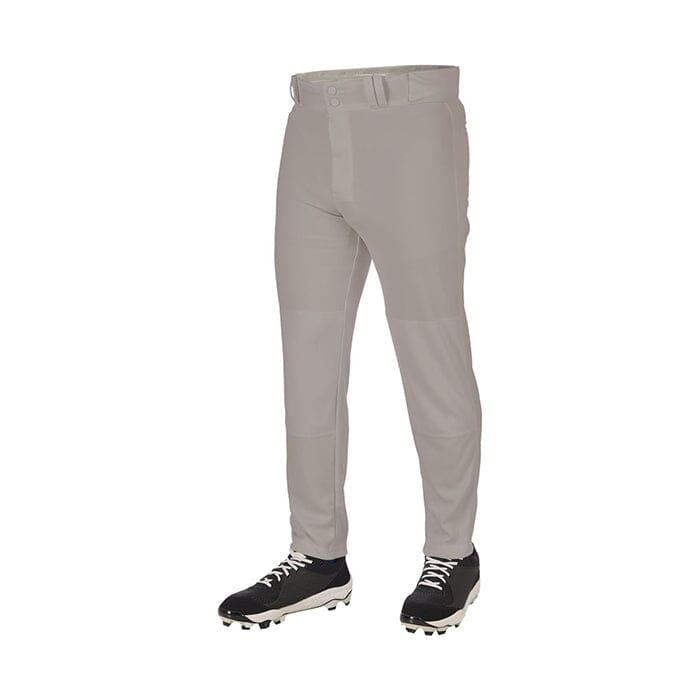 Champro Men's Triple Crown 2.0 Tapered Bottom Baseball Pant: BP64A Apparel Champro Small Gray 