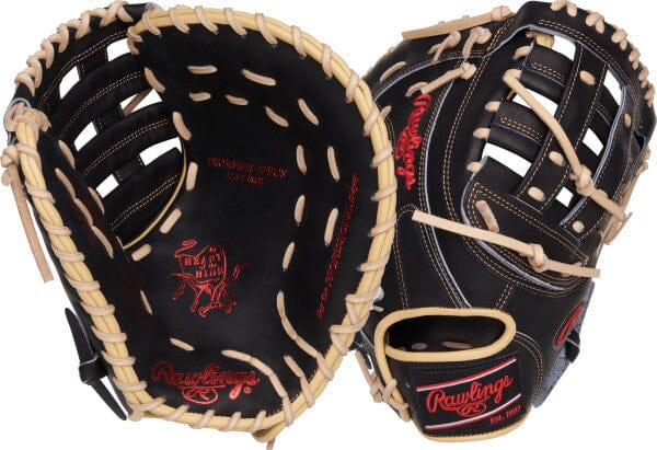 Rawlings Heart-of-the-Hide 12.5" Baseball First Base Mitt: PRORFM18-17BCS Equipment Rawlings 