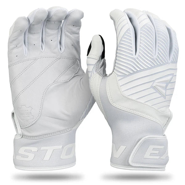 Easton Walk-Off Ethos Adult or Youth Batting Gloves (WHITE): WOBG25 Equipment Easton 