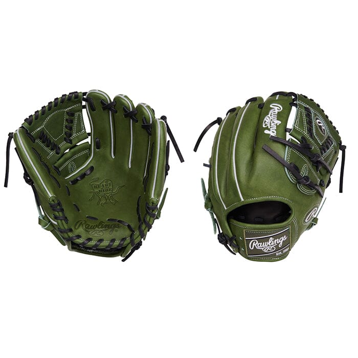 Rawlings H.O.H. Military Green 11.75 Inch 205 Pattern: PRO205-30MG Equipment Rawlings 