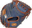 Rawlings Heart-of-the-Hide Denim Edition 34” Baseball Catcher’s Mitt: PROCM43D Equipment Rawlings 