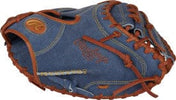 Rawlings Heart-of-the-Hide Denim Edition 34” Baseball Catcher’s Mitt: PROCM43D Equipment Rawlings 