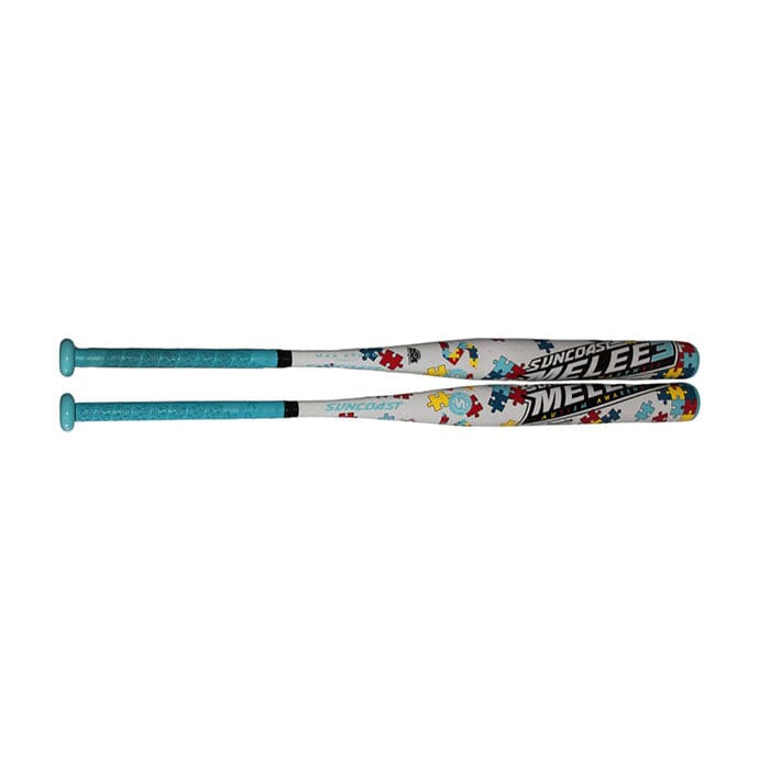 Suncoast Melee3 Autism Awareness End-Loaded 13 Inch Senior Softball Slowpitch Bat: SMAASE Bats Suncoast 