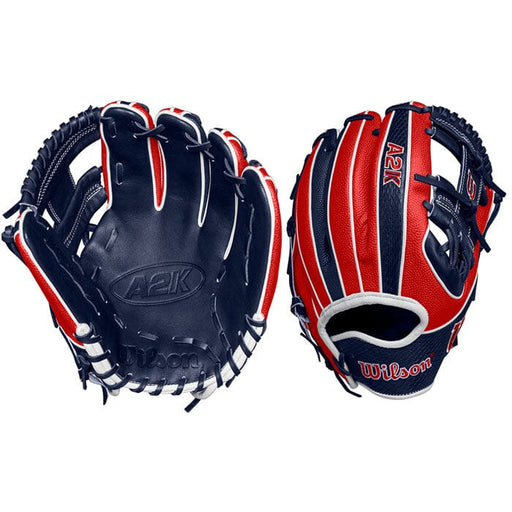 2024 A2K® 1724SS 11.75" INFIELD BASEBALL GLOVE: WBW1026171175 Equipment Wilson Sporting Goods 