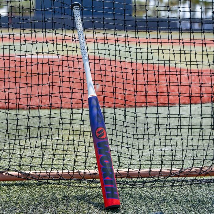 2024 Worth Bedlam Gamer XL SSUSA Senior Slowpitch Softball Bat: WSS4BEDL Bats Worth 