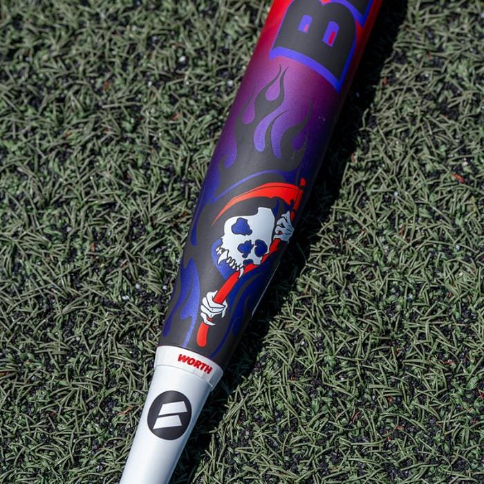 2024 Worth Bedlam Gamer XL SSUSA Senior Slowpitch Softball Bat: WSS4BEDL Bats Worth 