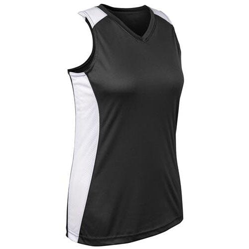 Champro Adult Racer Back Women's Fastpitch Jersey: BS17 Apparel Champro Black Youth Large 