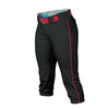 Easton Women's Piped Pro Pants: A164148 Apparel Easton Small Black-Red 