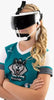 Rip-It Softball Fielder's Mask Visor: RIPDV Equipment Rip-It 