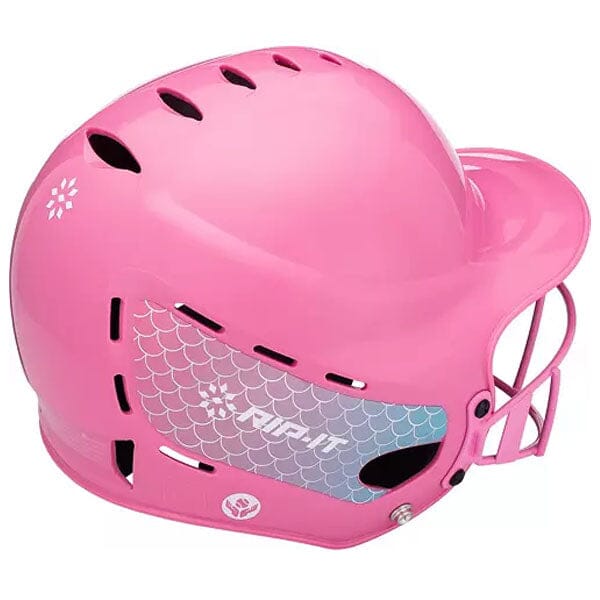 Rip-It Play Ball Girls Fastpitch Softball Helmet-Mask Combo: PBH Equipment Rip-It 