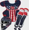 Rawlings Velo 2.0 Catcher’s Equipment Set Intermediate: CSV2I Equipment Rawlings Red-White-Blue 