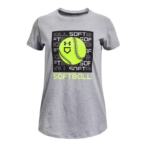 Under Armour UA G Multi Color Softball Logo Short Sleeve: 138024 Apparel Under Armour 