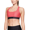 Under Armour Mid Crossback Bra: 1307200 Apparel Under Armour Small Pink 