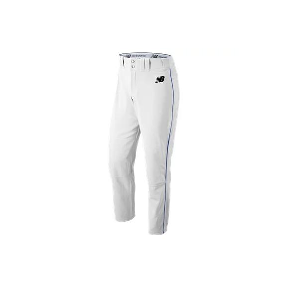 New Balance Adversary 2 Baseball Piped Pant Athletic: BMP216 Apparel New Balance Small White-Royal 