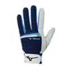 Mizuno B-130 Adult Baseball Batting Glove: 330395 Equipment Mizuno Small Navy/Light Blue 