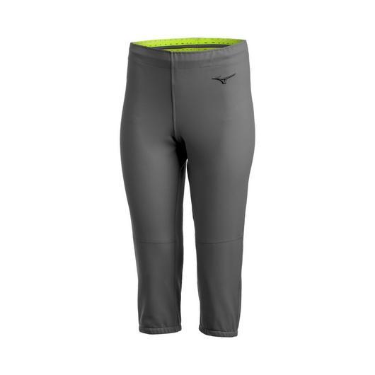 Mizuno Ladies Stretch Softball Pant: 350629 Apparel Mizuno XS Charcoal 