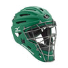 Mizuno Samurai Catchers Helmet Adult Equipment Mizuno Forest Green Adult 