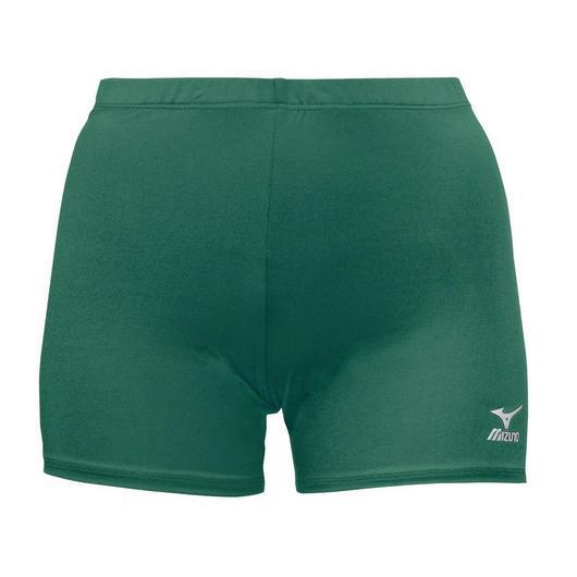 Mizuno Vortex Womens Volleyball Shorts: 440202 Volleyballs Mizuno XXS Forest Green 