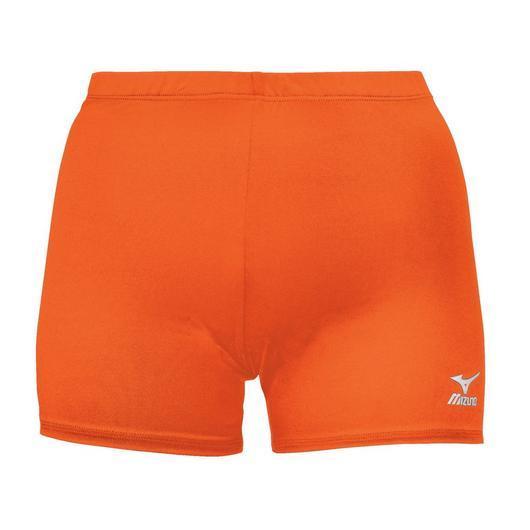 Mizuno Vortex Womens Volleyball Shorts: 440202 Volleyballs Mizuno XXS Orange 