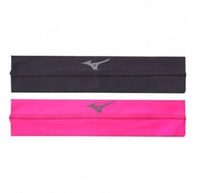 Mizuno Viktory Headbands Apparel Mizuno Charcoal/Pink 