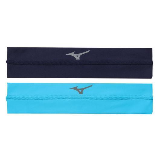 Mizuno Viktory Headbands Apparel Mizuno Navy/Columbia 