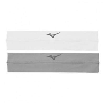 Mizuno Viktory Headbands Apparel Mizuno White/Gray 