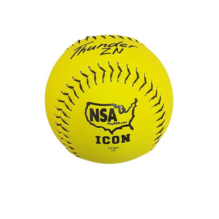 Dudley Thunder ZN Hycon ICON NSA .44 400 12 Inch Softball - One Dozen: 4E199Y Balls Dudley 