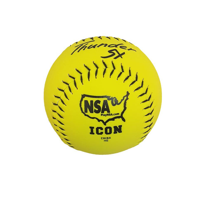 Dudley Thunder SY ICON NSA .44 400 12 Inch Softball - One Dozen: 4E824Y Balls Dudley 