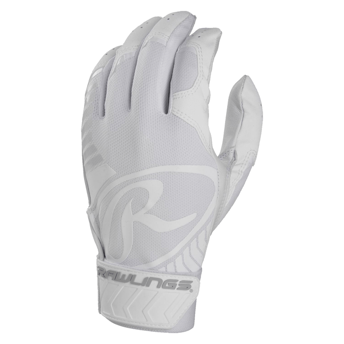 Rawlings 5150 Adult Batting Gloves: BR51BG Equipment Rawlings Small White 