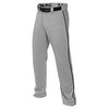 Easton Mako 2 Piped Pant: A167101 Apparel Easton Gray/Black XXL 