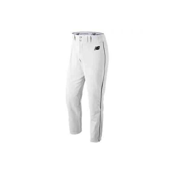 New Balance Adversary 2 Baseball Piped Pant Athletic: BMP216 Apparel New Balance Small White-Black 