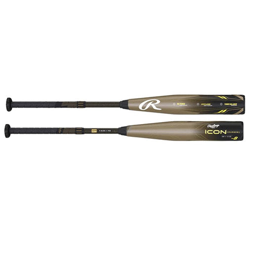 2023 Rawlings Icon (-8) USSSA Baseball Bat 2 3/4”: RUT3I8 Bats Rawlings 29" 21 oz 