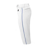 New Balance Adversary 2.0 Adult Piped Knicker Pant: BMP240 Apparel New Balance White/Royal Small 