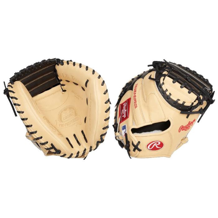 Rawlings Pro Preferred 34” Baseball Catcher’s Mitt: PROSCM43CBS Equipment Rawlings 