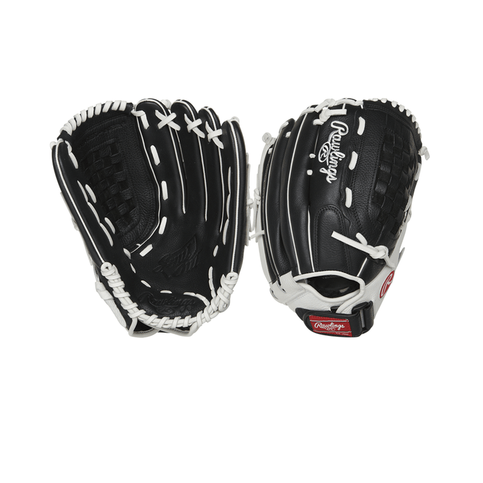 Rawlings Shut Out 13" Fastpitch Softball Glove: RSO130BW Equipment Rawlings 