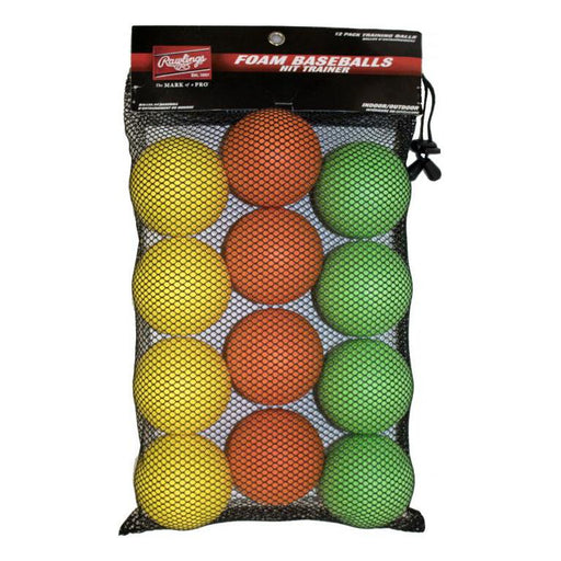 Rawlings Hit Trainer Balls 12 Pack: HITTRAIN12 Balls Rawlings 