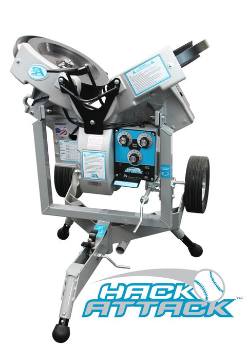 Hack Attack Softball Pitching Machine Training & Field Hack Attack 