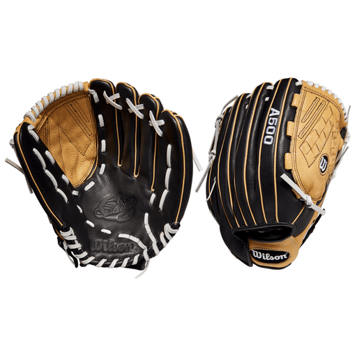 Wilson A500 Siren Fastpitch Series 12.5" Outfield Glove Equipment Wilson Sporting Goods Wear on Right - Left Hand Throw 