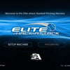 Elite eHack Attack Baseball Pitching Machine Training & Field Hack Attack 