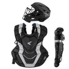 Easton Elite-X Boxed Intermediate Box Catcher's Set: A165425 Equipment Easton Black-Silver 