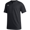 Adidas Men's Icon Short Sleeve Baseball Cage Jacket: HF616 Apparel Adidas Small Black 