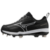 Mizuno Sweep 6 Low Women's Metal Softball Cleats: 320662 Footwear Mizuno 6 Black 