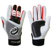 Pro Nine Goatskin Leather GBR Batting Gloves Baseball & Softball Batting Gloves ProNine Youth Small Black-Gray-White 