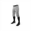 Champro Youth Triple Crown Knicker Braid Pant: BP101Y Apparel Champro XS Gray/Black 