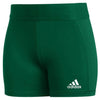 Adidas Womens 4 Inch Spandex Shorts: CD9592 Volleyballs Adidas XXS Dark Green 