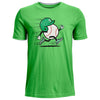 Under Armour Boys' UA Baseball Runner Short Sleeve: 1377689 Under Armour X-Small Green 