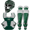 Rawlings Velo 2.0 Catcher’s Equipment Set Youth: CSV2Y Equipment Rawlings Dark Green-White 