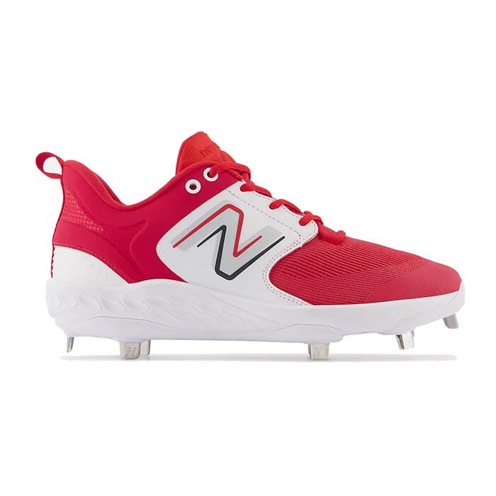 New Balance Fresh Foam X L3000 V6 Metal Men's Cleats Footwear New Balance 7 Red 